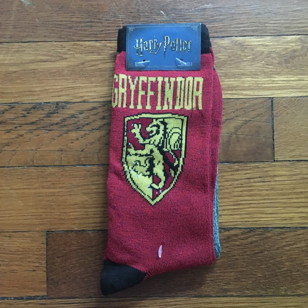 Harry Potter Gryffindor Crew Socks (Two Pairs)